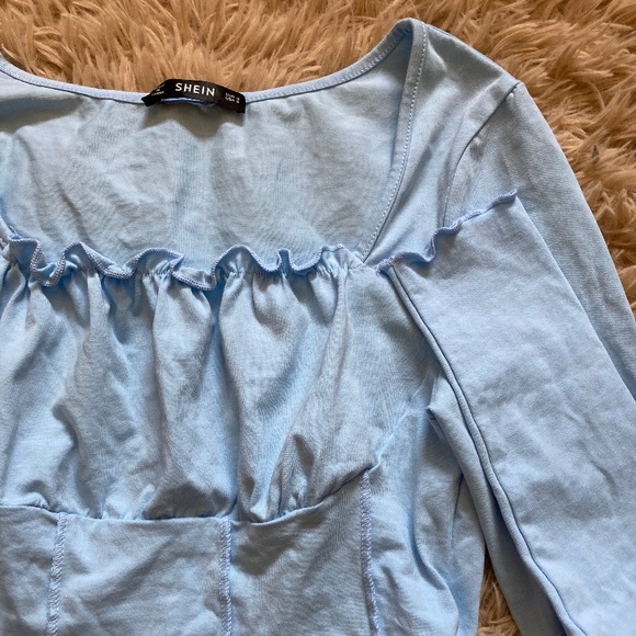 Light Blue Blouse - Picture 2 of 2